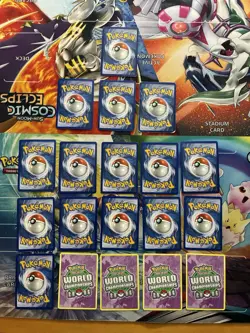 Vintage Pokemon Card Lot Pop Series Holo Etc Mew Pikachu Bulbasaur Fire - Image 3