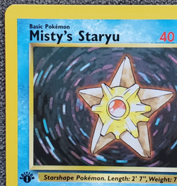 1st Edition Misty's Staryu - Gym Challenge - #92/132 - Vintage Pokemon Card 2000 - Image 2