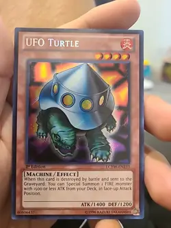 Yu-Gi-Oh! TCG UFO Turtle Legendary Collection 3: Yugi's World LCYW-EN233 1st NM - Image 1