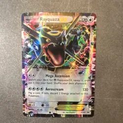 Pokemon Rayquaza EX XY69 Promo Holo Card 170 HP Aeroscream XY Set - Image 1