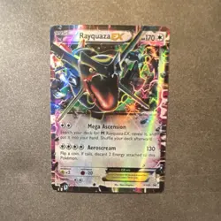 Pokemon Rayquaza EX XY69 Promo Holo Card 170 HP Aeroscream XY Set - Image 3