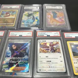 Bulk Graded Pokemon Card Slab Lot of 9- PSA, CGC Modern/Vintage Charizard GMA - Image 5