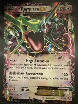 Rayquaza EX XY66 JUMBO Cards Holo LP-NM - Image 1