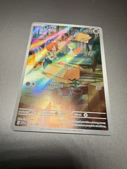 Pokemon Cards TCG Ralts Scarlet & Violet Holo Illustration Rare Card 211/198 NM - Image 2