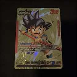 Bandai Dragon Ball Super Card Game Son Goku Leader FS06-01 Foil 20000 Power L - Image 1