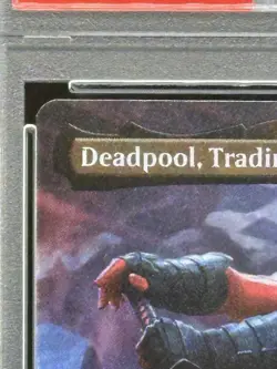 Magic 2025 Deadpool Trading Card #1753 Secret Lair Drop-Foil PSA 8 - Image 3