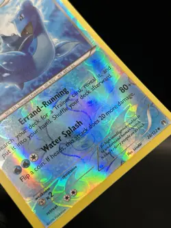 Reverse Holo Lapras 28/122 - Pokemon BREAKpoint Card - LP - Image 2