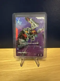 Sugai's Gelgoog (GQ) R+ Alt Art GD02-041 Dual Impact Gundam TCG Card Game - Image 1