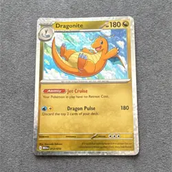 Pokemon Dragonite McDonald's 2024 Promo Holo 012/015 180HP Dragon Pulse Card - Image 1