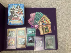 Yugioh Duelist Pack Collection - Tin & Assorted DP Cards DP1 DP2 DP03 DP04 DP05 - Image 1