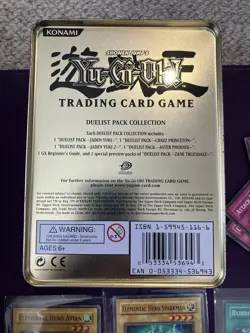 Yugioh Duelist Pack Collection - Tin & Assorted DP Cards DP1 DP2 DP03 DP04 DP05 - Image 3