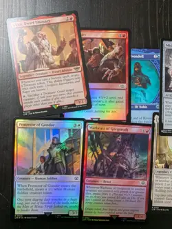 Magic the Gathering Lot - Lord Of The Rings Lot Of 275+ Cards Mix Of Commons W/+ - Image 2