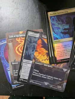 Magic the Gathering Lot - Lord Of The Rings Lot Of 275+ Cards Mix Of Commons W/+ - Image 4