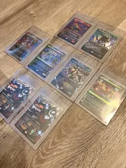 Magic: The Gathering TMNT Crossover Foil Card - Splinter, The Mentor + 8 Cards - Image 3