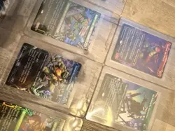 Magic: The Gathering TMNT Crossover Foil Card - Splinter, The Mentor + 8 Cards - Image 4