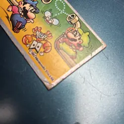 Vintage 1983 MARIO BROS Japanese Menko Card, Nintendo, Famicon, Retro, Luigi rc - Image 3