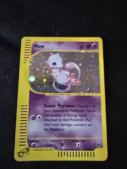 Pokemon Mew Expedition Base Set Holo Rare Basic 50 HP Card 019/165 English 2002 - Image 1