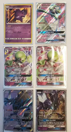 2017 GX/Holo Card Lot LP/NM - 6 Cards Total - Image 1