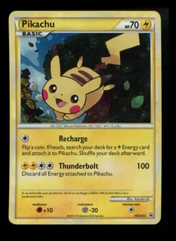 Pikachu HGSS03 Black Star Promo 2010 Holo Rare Pokemon Card TCG - Image 1