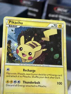Pikachu HGSS03 Black Star Promo 2010 Holo Rare Pokemon Card TCG - Image 4