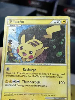 Pikachu HGSS03 Black Star Promo 2010 Holo Rare Pokemon Card TCG - Image 5