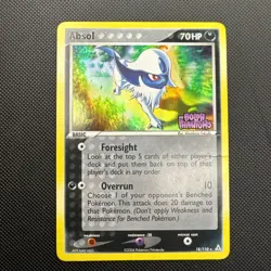 Pokemon Absol EX Holon Phantoms Rare Reverse Holo #18/110 2006 Card Stamped HP - Image 1