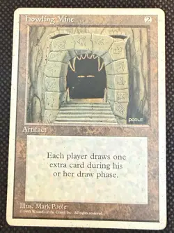Howling Mine MTG 4th Edition Magic the Gathering Rare Artifact MtG - Image 1