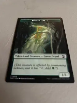 MTG - 4 x Forest Dryad Boar Token - Modern Horizons 3 - MH3 - Playset - NEW NRMT - Image 1
