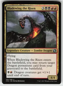 Bladewing the Risen U Iconic Masters 193 MTG - Image 1