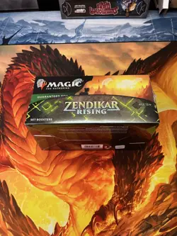 Magic The Gathering Zendikar Rising Set Booster Box - New Sealed - Box Topper - Image 1