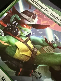 Michelangelo, Improviser #119 MTG Teenage Mutant Ninja Turtles NM - Image 4