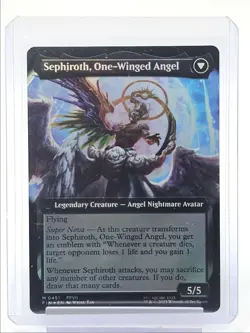 SEPHIROTH ONE-WINGED ANGEL 2025 MTG FINAL FANTASY MYTHIC RARE FOIL 5/5 Q1816 - Image 1