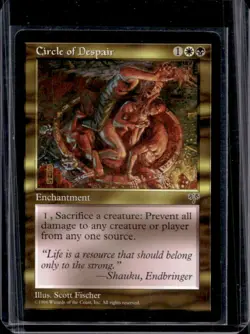 1996 Magic MTG Mirage Circle of Despair #NNO - Image 1