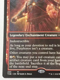 Purphoros, Bronze-Blooded (Showcase) Theros Beyond Death Regular - Image 3