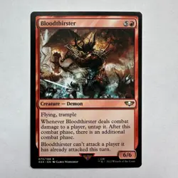Bloodthirster 73 NM Normal R Universes Beyond: Warhammer 40,000 MTG - Image 1