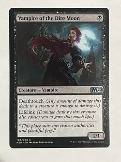 Vampire of the Dire Moon NM Core Set 2020 M20 MTG - Image 1