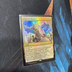 Mtg FOIL Plaza Or Heroes - Dominaria United + Bonus Foils - Image 2