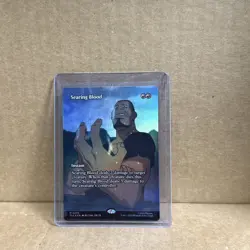 Searing Blood (Borderless) Avatar: The Last Airbender: Eternal-Legal Foil - Image 1
