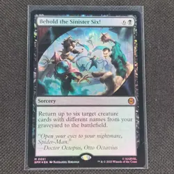 Behold The Sinister Six! - 0051 - M - Foil - MTG - NM/M - Image 1