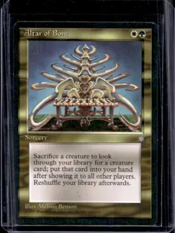 1995 Magic MTG Ice Age Altar of Bone #NNO - Image 1