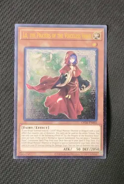 YGO Lo, the Prayers of the Voiceless Voice OTS Tournament Pack 26 NM OP26-EN002 - Image 1