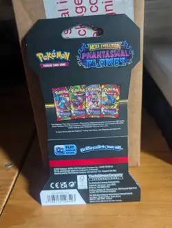 Pokemon TCG Phantasmal Flames Sleeved Booster Pack Lot of (24) | Factory Sealed - Image 2