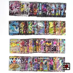 Pokemon Card Bulk Lot 100 V ex VMAX VSTAR NM-LP No Dupes Japanese US Stock 709 - Image 1