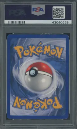 2001 Pokemon Game 3 Movie Promo #34 Entei Reverse Foil PSA 7 NM - Image 2