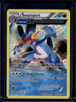 2015 Pokemon XY Primal Clash Swampert Holo #36/160 - Image 1