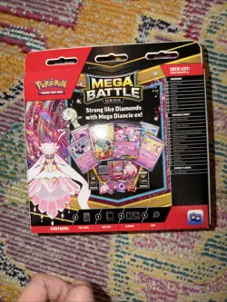 Pokemon TCG Mega Battle Deck Mega Diancie ex Factory Sealed Brand New 2025 - Image 2