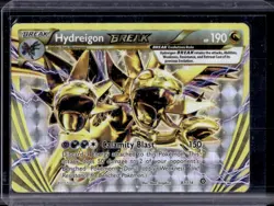 2016 Pokemon XY Steam Siege Hydreigon BRE #87/114 - Image 1