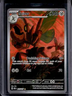 2023 Pokemon SV Obsidian Flames - OBF EN Scizor #205/197 - Image 1