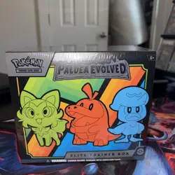 Nintendo Pokemon TCG Scarlet & Violet - Paldea Evolved ETB Sealed 820650853661 - Image 1
