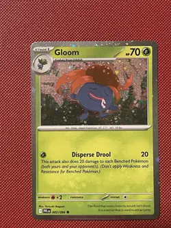 Pokemon TCG Oddish 001 Gloom 002 & Vileplume 003 Cosmo Holo Promo Set Of 3 NM - Image 4